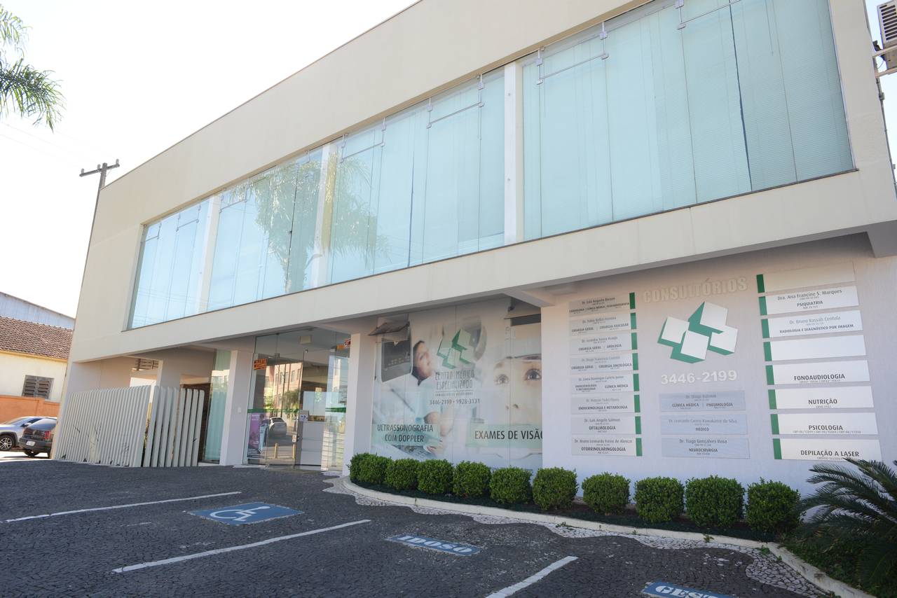 Fachada do Centro Médico Especializado em Prudentópolis